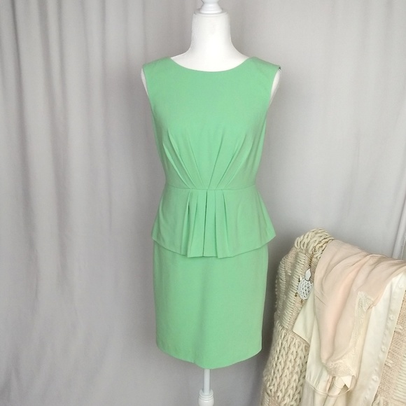 Catherine Malandrino Dresses & Skirts - Catherine Malandrino Peplum Pintucked Dress B3